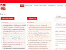Tablet Screenshot of crisisycontratacionpublica.org